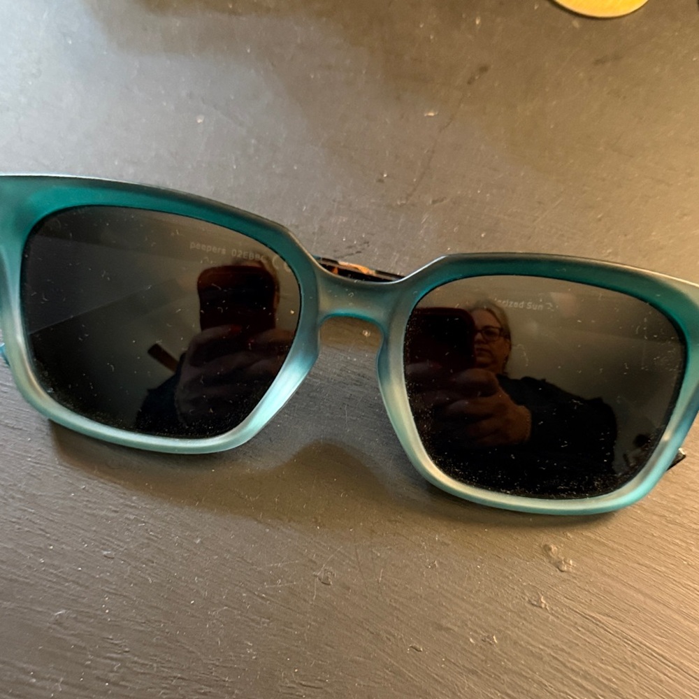 Stylish Teal Sunglasses for Women